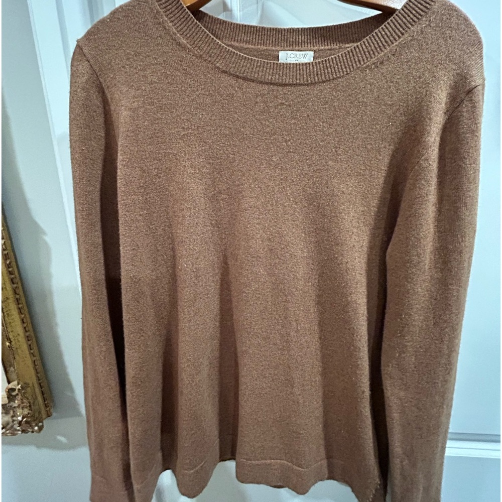 J Crew Brown cashmere Cardigan - S